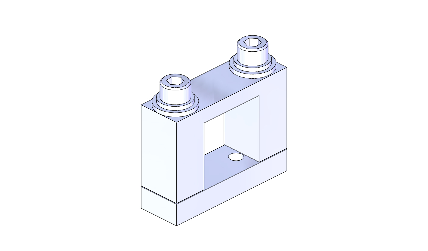 SQUARE SLIDE BRACKET(25-25)