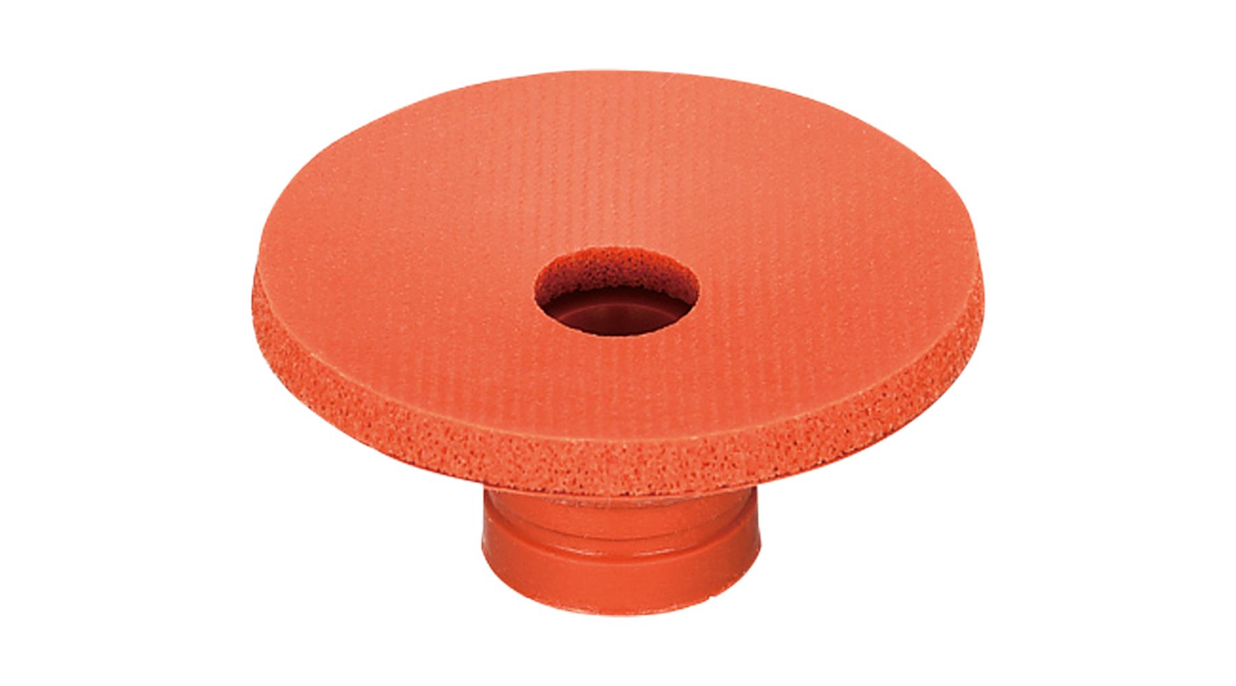 SUCTION CUP W/SPONGE(SILICON/BROWN)